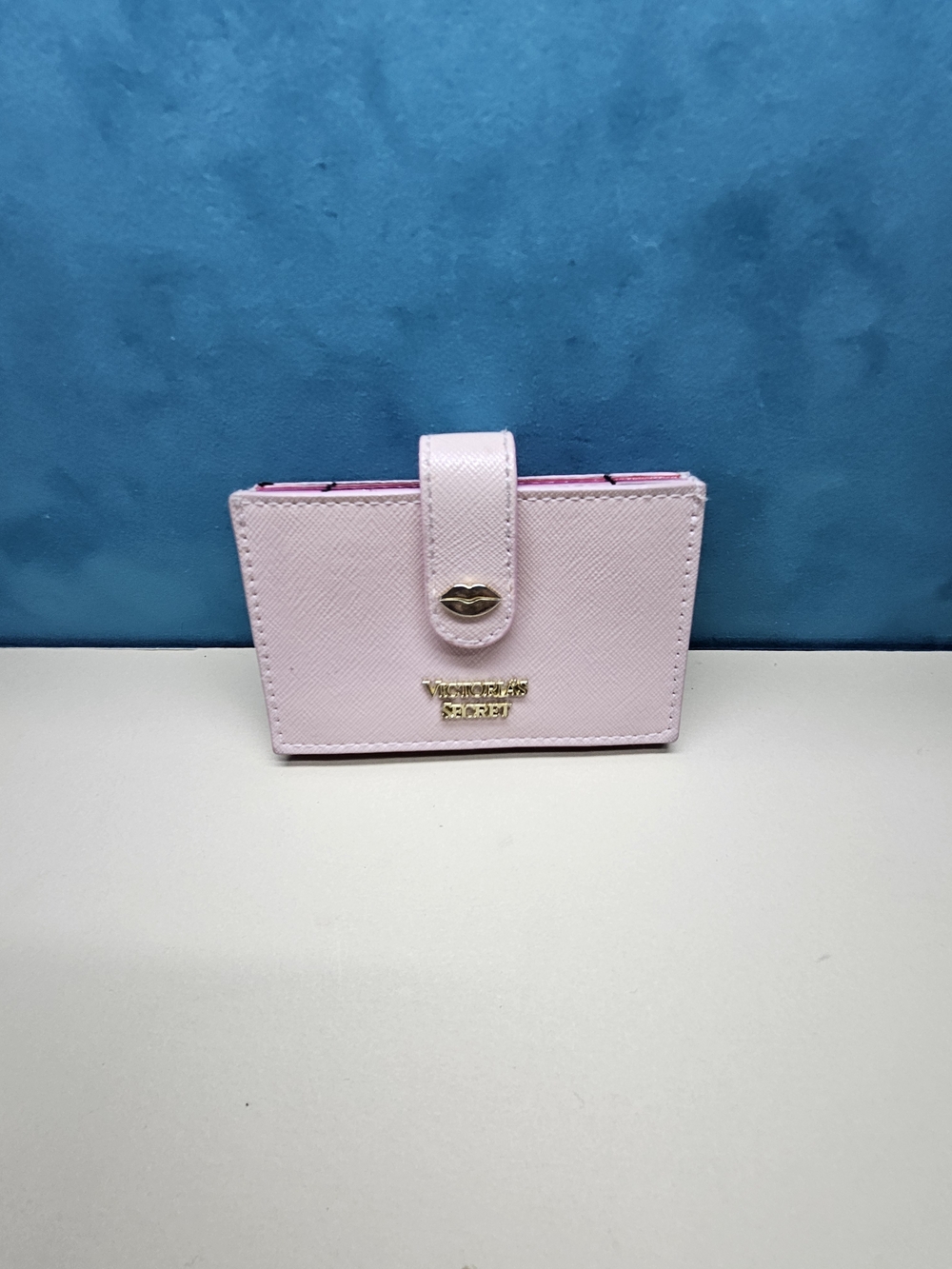 Victoria's Secret Light Pink Compact Card Holder Wallet